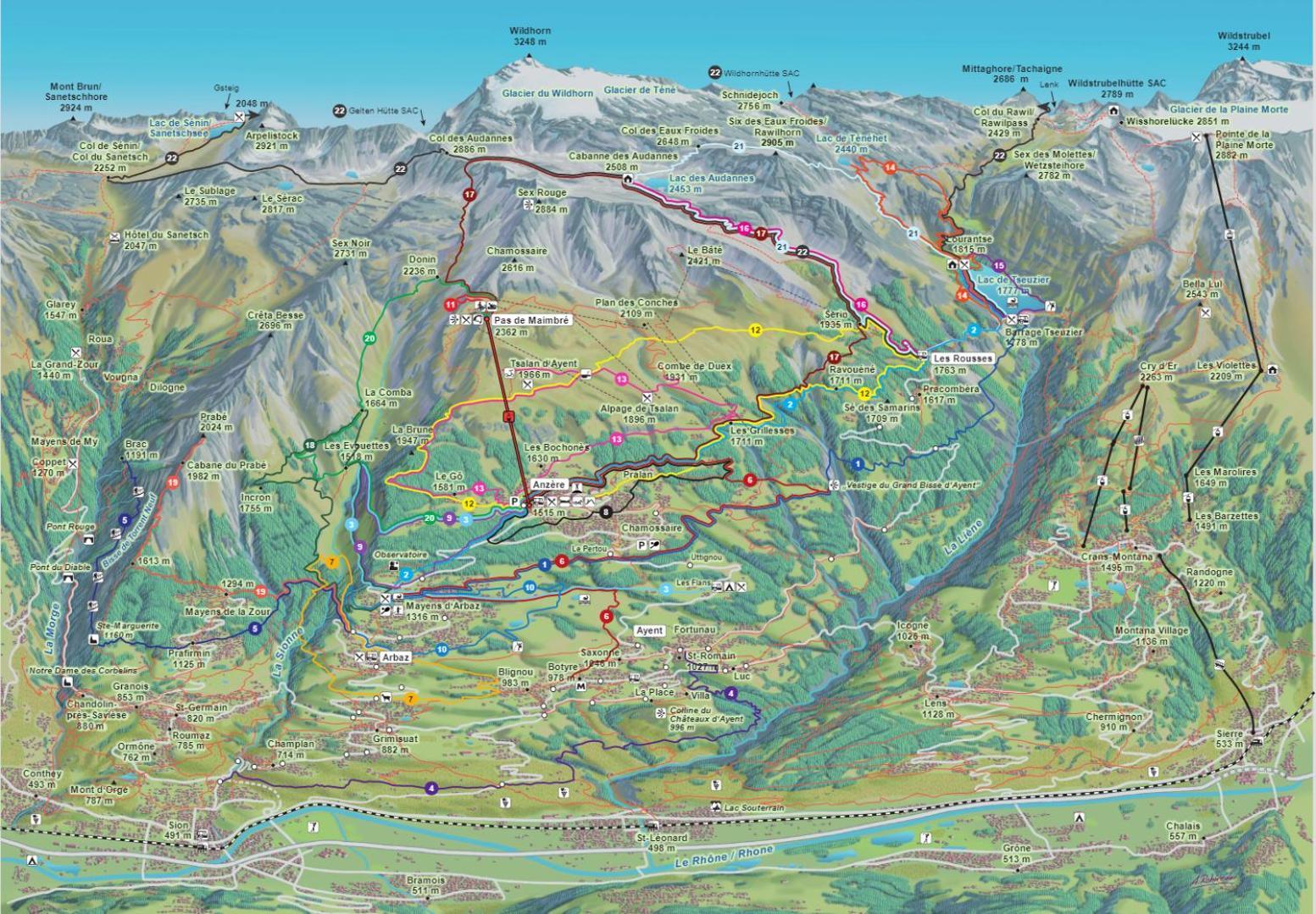 Mayen2003 Ayent Anzere Exteriör bild